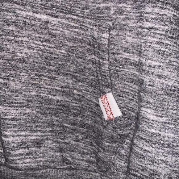 Reflex Womens Heather Gray Pullover Hoodie M Drawstring Kangaroo Pocket Cotton/P - Picture 5 of 9